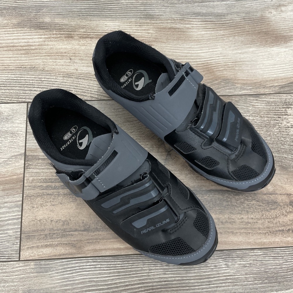 Pearl Izumi Interface Women's BLK/GRY Cycling Biking Shoes EU 37